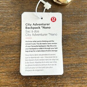 City Adventurer Backpack Nano